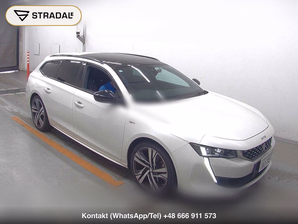 PEUGEOT 508 WG SW GT BLUE HDI PREMIUM LEATHER EDITION 2021, aukcja z Japonii, zdjęcie 1