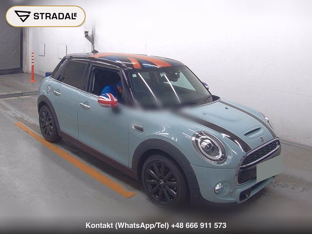 MINI MINI 5D COOPER S ICE BLUE BLACK EDITION 2018, aukcja z Japonii, zdjęcie 1
