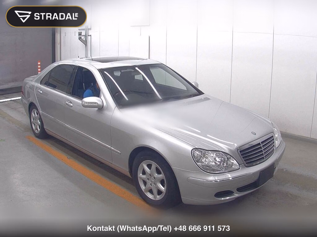 MERCEDES BENZ S-CLASS 4D S500L 2003, aukcja z Japonii, zdjęcie 1