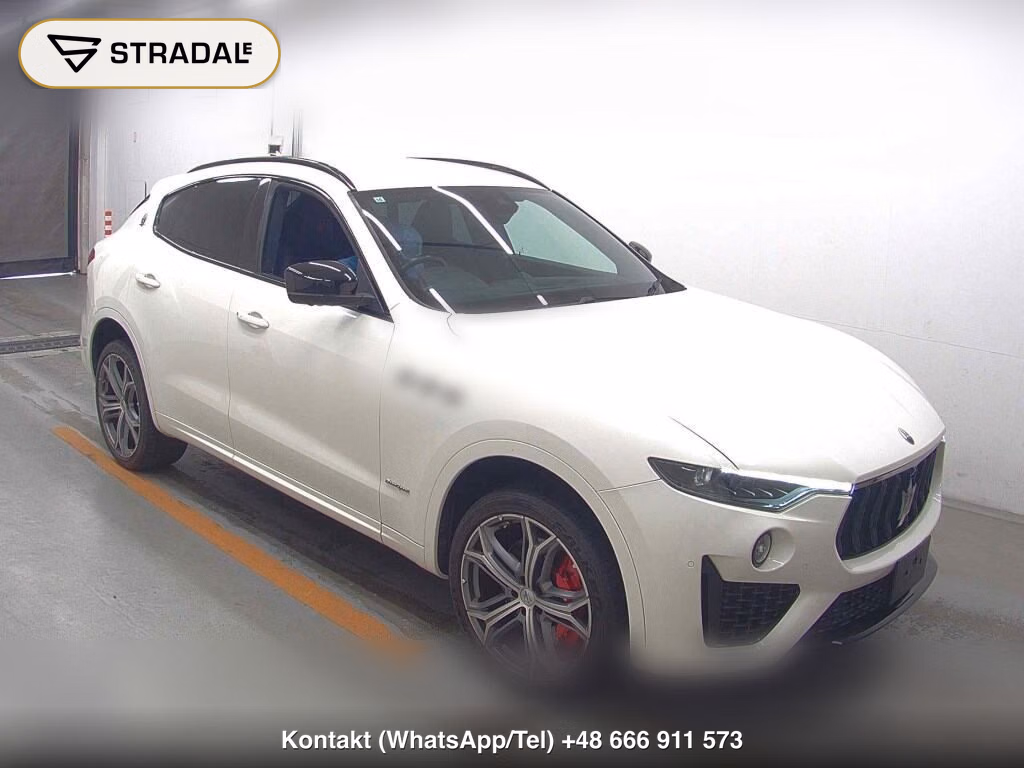 MASERATI LEVANTE 4WD S GRANSPORT 2019, aukcja z Japonii, zdjęcie 1