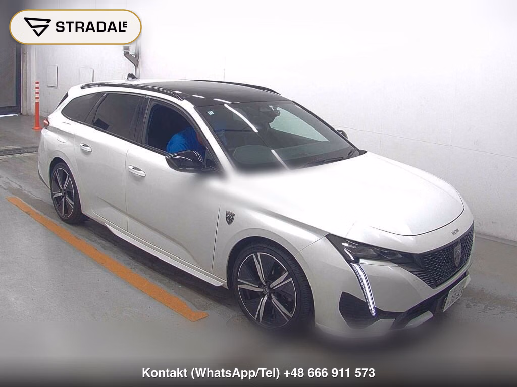 PEUGEOT 308 WG SW GT BLUE HDI 2022, aukcja z Japonii, zdjęcie 1