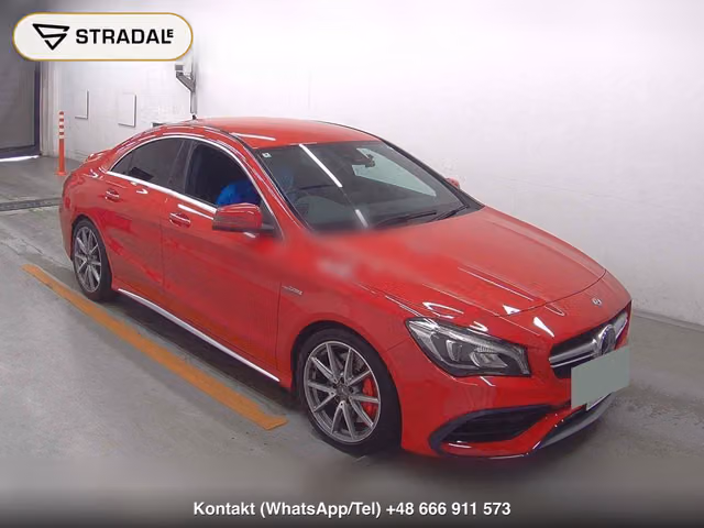 MERCEDES AMG CLA-CLASS 4WD CLA45 4MATIC 2018, samochód z aukcji Japonii