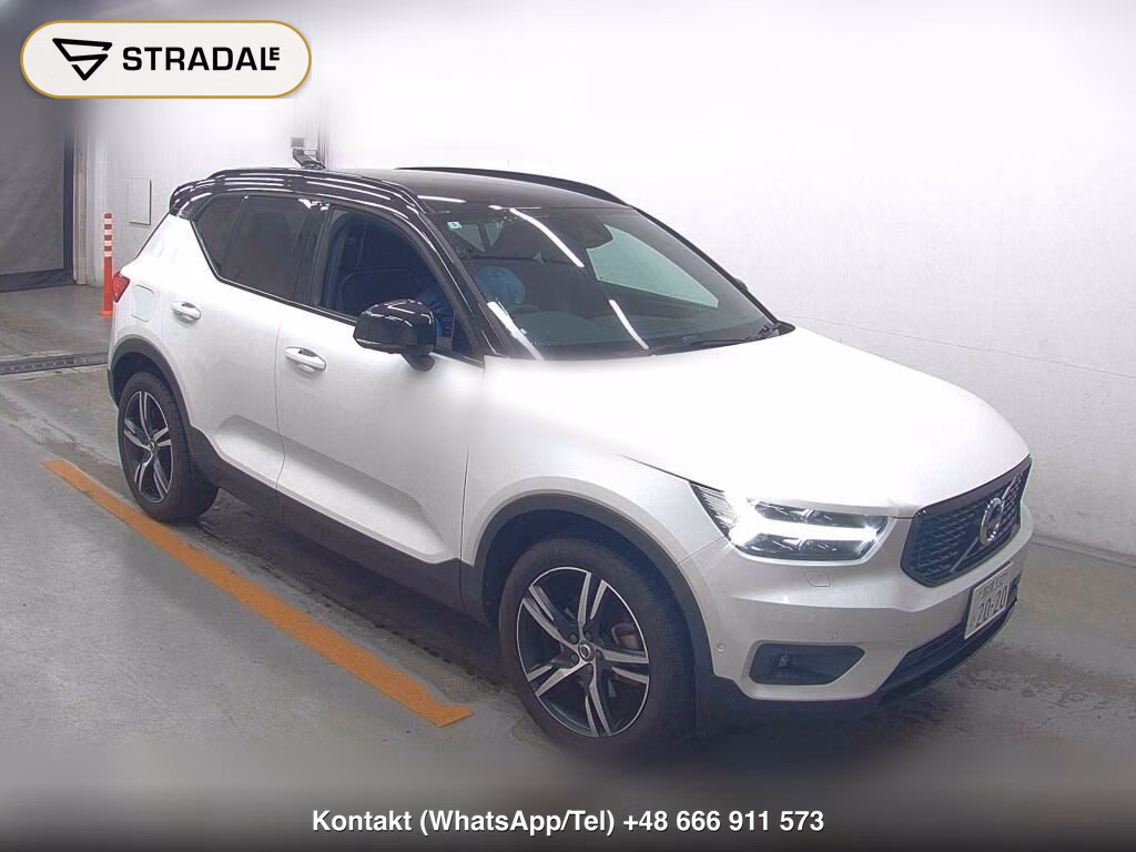 VOLVO XC40 4WD T4 AWD R-DESIGN 2020, aukcja z Japonii, zdjęcie 1