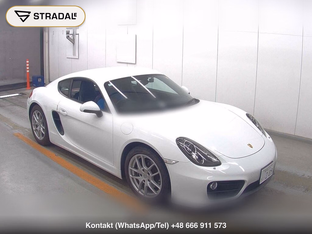 PORSCHE CAYMAN BASE GRAED SPORT CHRONO PACKAGE 2016, aukcja z Japonii, zdjęcie 1