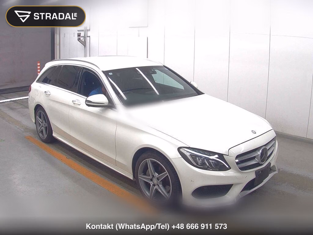 MERCEDES BENZ C-CLASS STATIONWAGON C200 STATIONWAGON SPORTS LEATHER VERSION 2016, aukcja z Japonii, zdjęcie 1