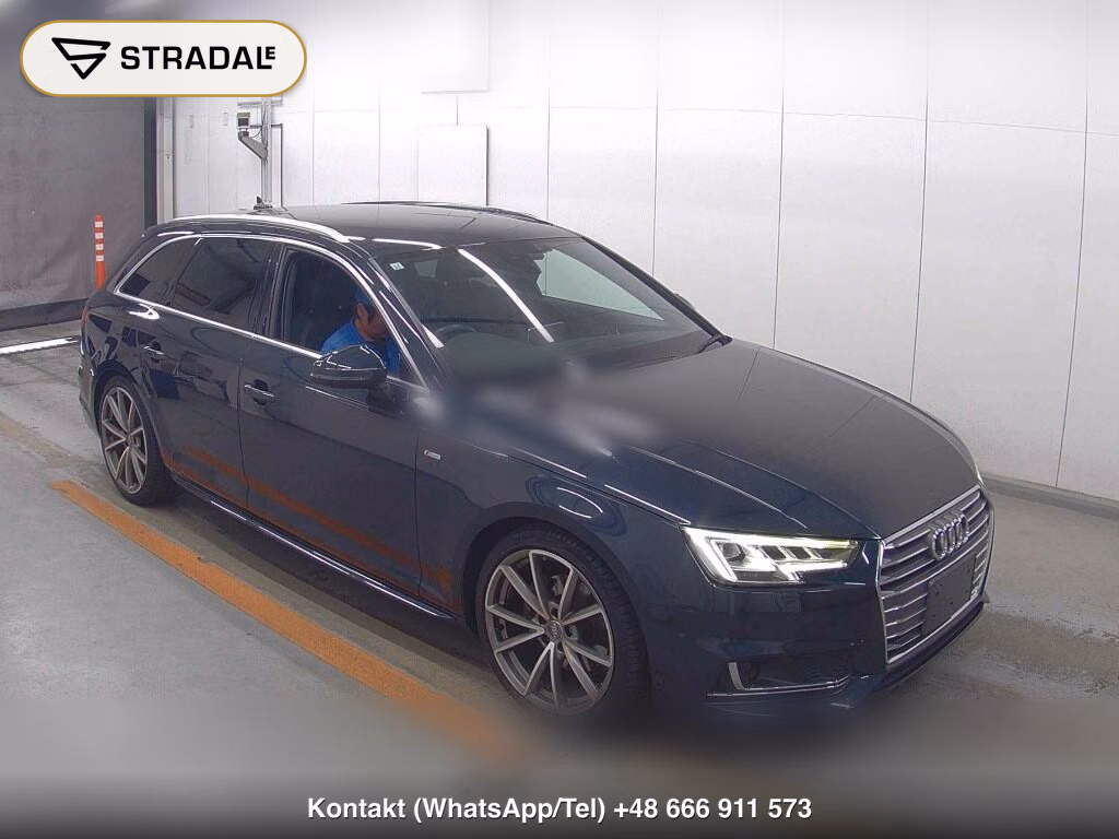 AUDI A4 AVANT 2.0TFSI SPORT S LINE PACKAGE 2017, aukcja z Japonii, zdjęcie 1