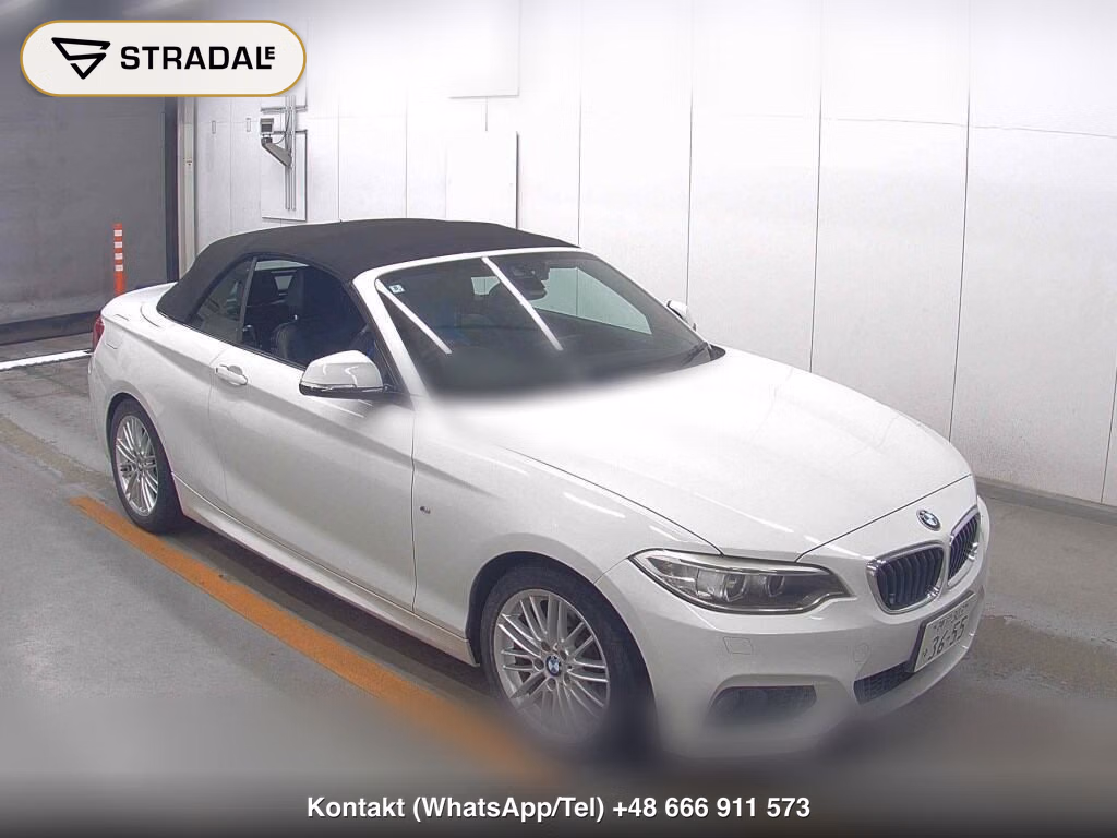 BMW 2 SERIES OP 220I CABRIOLET SPORT 2016, aukcja z Japonii, zdjęcie 1