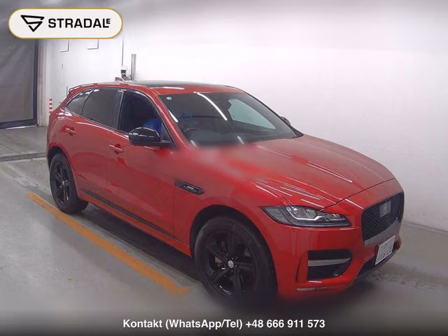 JAGUAR F-PACE 4WD R-SPORT 2017, samochód z aukcji Japonii