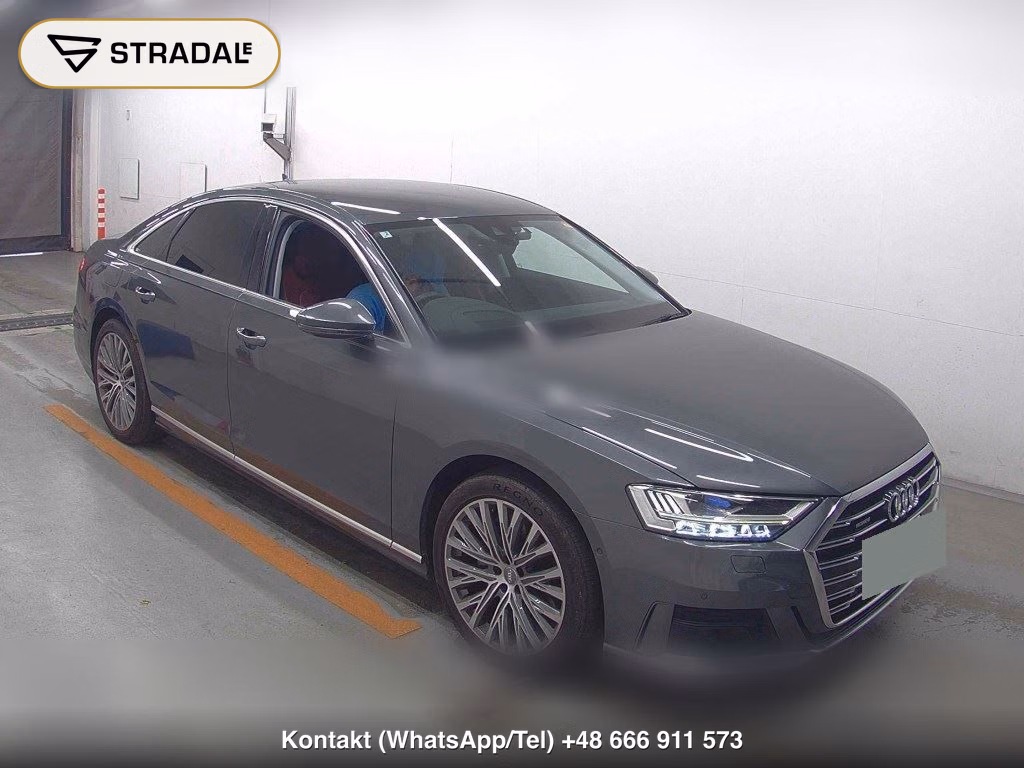 AUDI A8 4WD 55TFSI QUATTRO 2019, aukcja z Japonii, zdjęcie 1