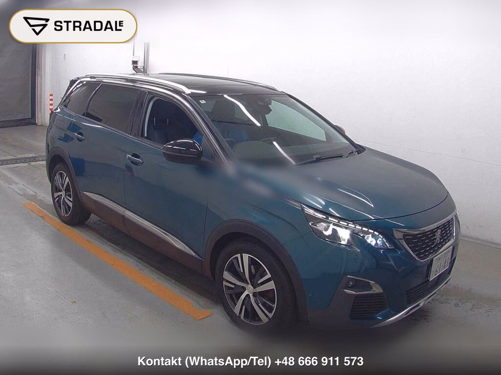 PEUGEOT 5008 ALLURE 2018, aukcja z Japonii, zdjęcie 1