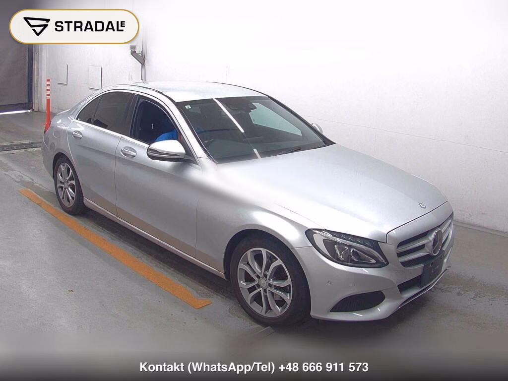 MERCEDES BENZ C-CLASS 4D C180 AVANTGARDE 2016, aukcja z Japonii, zdjęcie 1