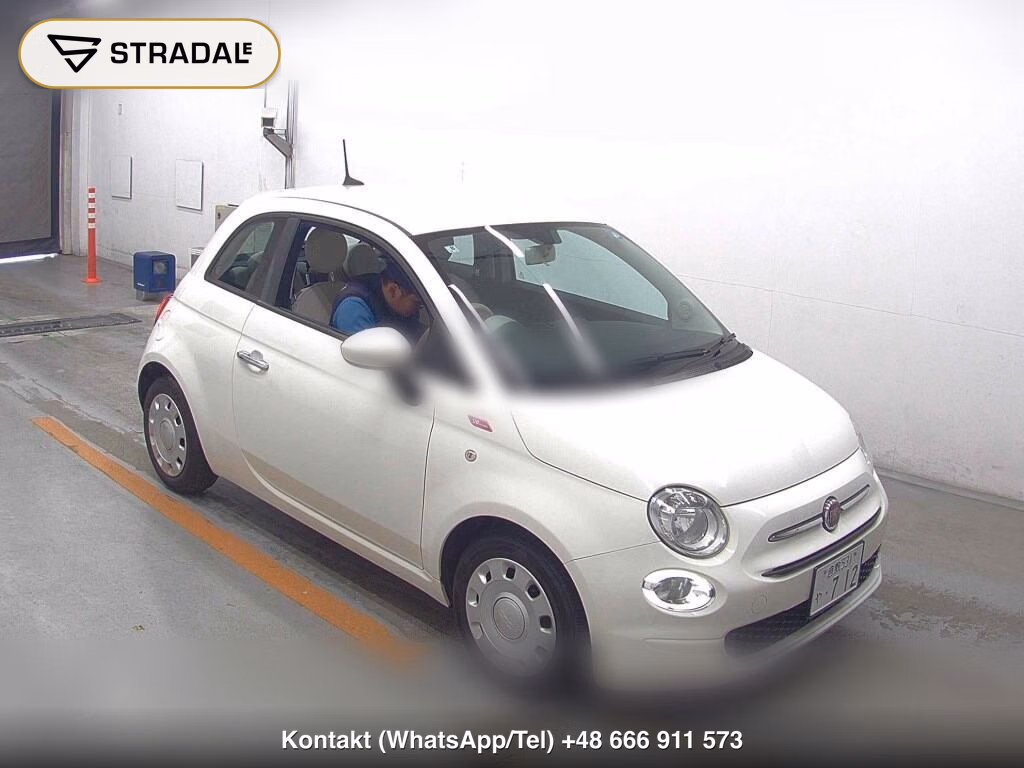 FIAT 500 SUPER POP CENTOVENTI 2019, aukcja z Japonii, zdjęcie 1