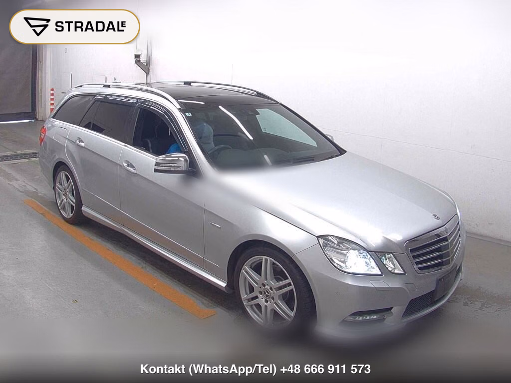 MERCEDES BENZ E-CLASS STATIONWAGON E250 BLUEEFFICIENCY STATIONWAGON AVANTGA 2012, aukcja z Japonii, zdjęcie 1