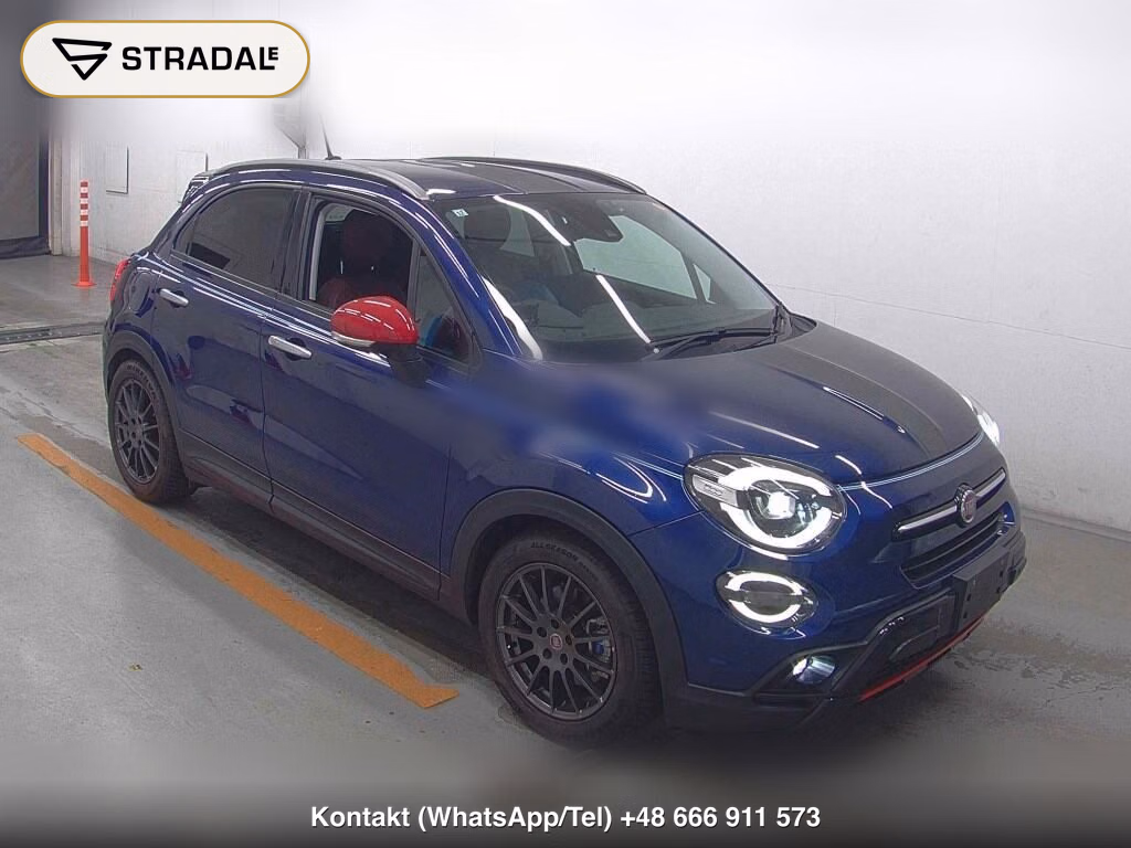 FIAT 500X 5D CROSS 2019, aukcja z Japonii, zdjęcie 1