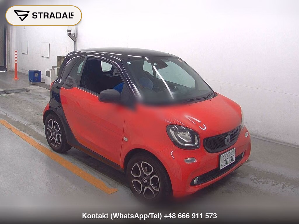 MCC SMART FORTWO COUPE TURBO 2016, aukcja z Japonii, zdjęcie 1