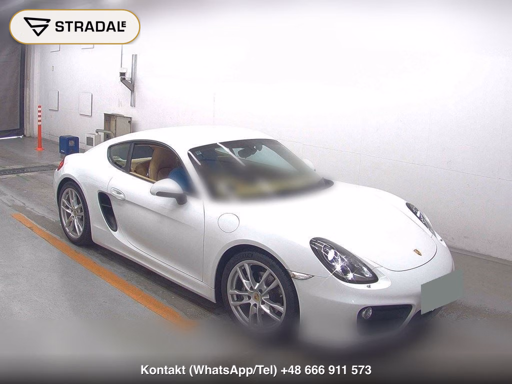 PORSCHE CAYMAN BASE GRADE 2015, aukcja z Japonii, zdjęcie 1