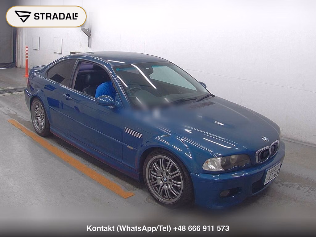 BMW M3 CP M3 SMGⅡ 2002, aukcja z Japonii, zdjęcie 1