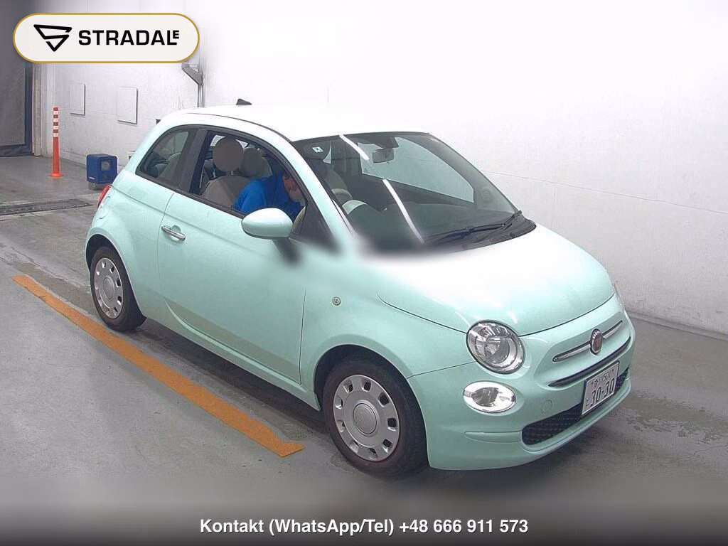 FIAT 500 1.2 POP 2020, aukcja z Japonii, zdjęcie 1