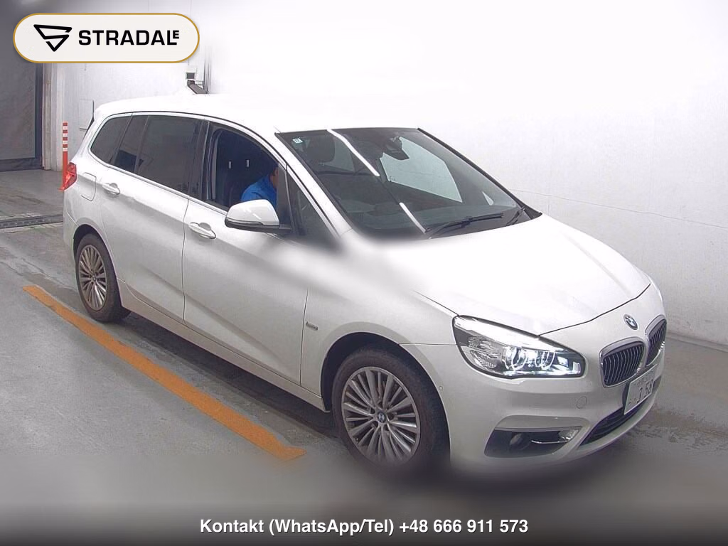 BMW 2 SERIES 5D 218D GRAN TOURER LUXURY 2016, aukcja z Japonii, zdjęcie 1