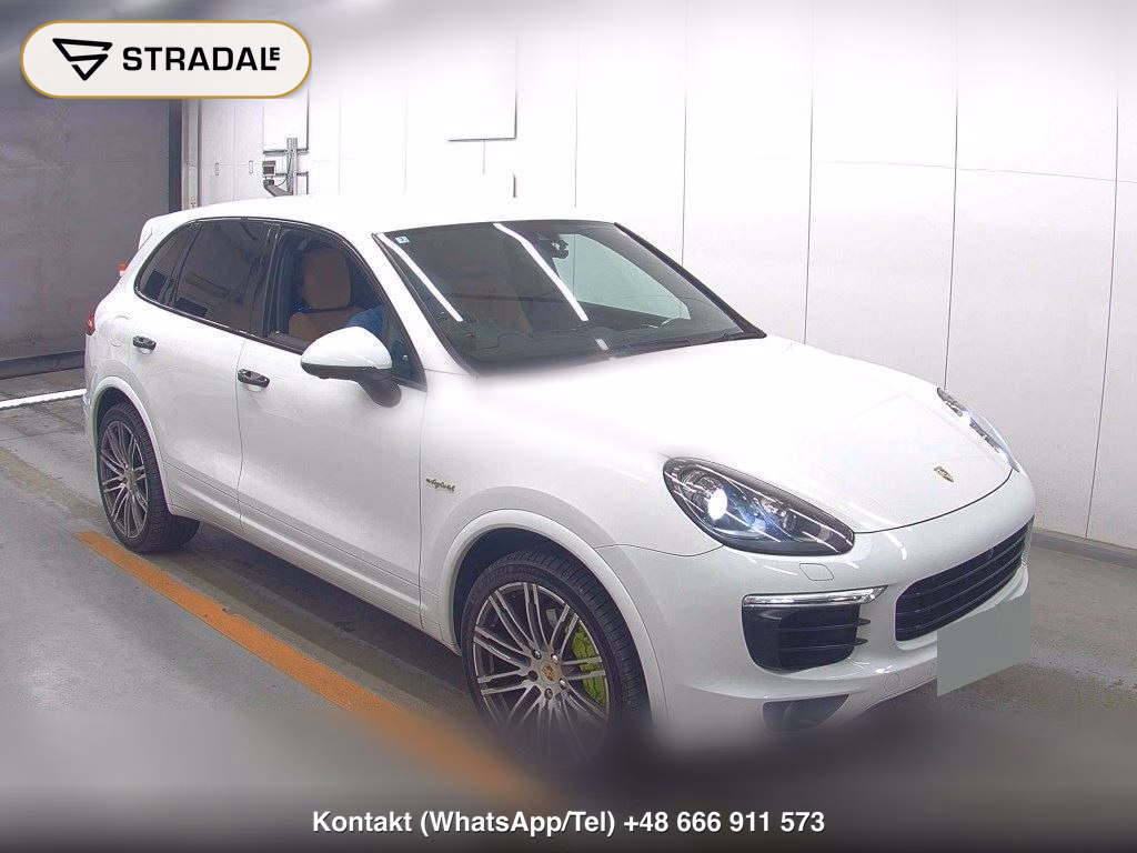 PORSCHE CAYENNE 4WD S E-HYBRID SPORT CHRONO PACKAGE 2016, aukcja z Japonii, zdjęcie 1