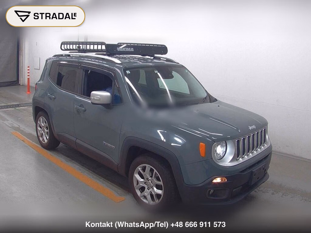 CHRYSLER JEEP JEEP RENEGADE LIMITED 2017, aukcja z Japonii, zdjęcie 1