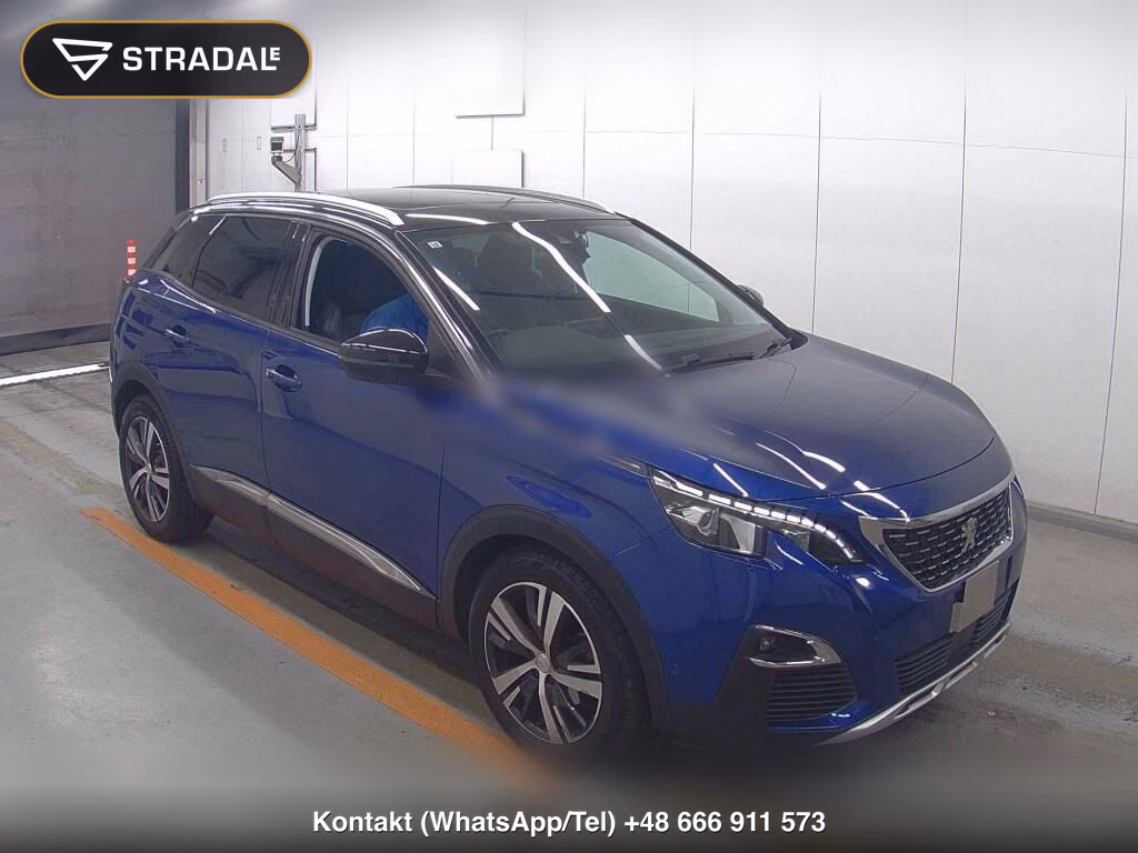 PEUGEOT 3008 ALLURE LED PACKAGE 2017, aukcja z Japonii, zdjęcie 1