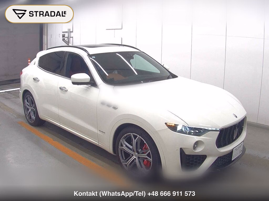 MASERATI LEVANTE 4WD GRANSPORT 2019, aukcja z Japonii, zdjęcie 1