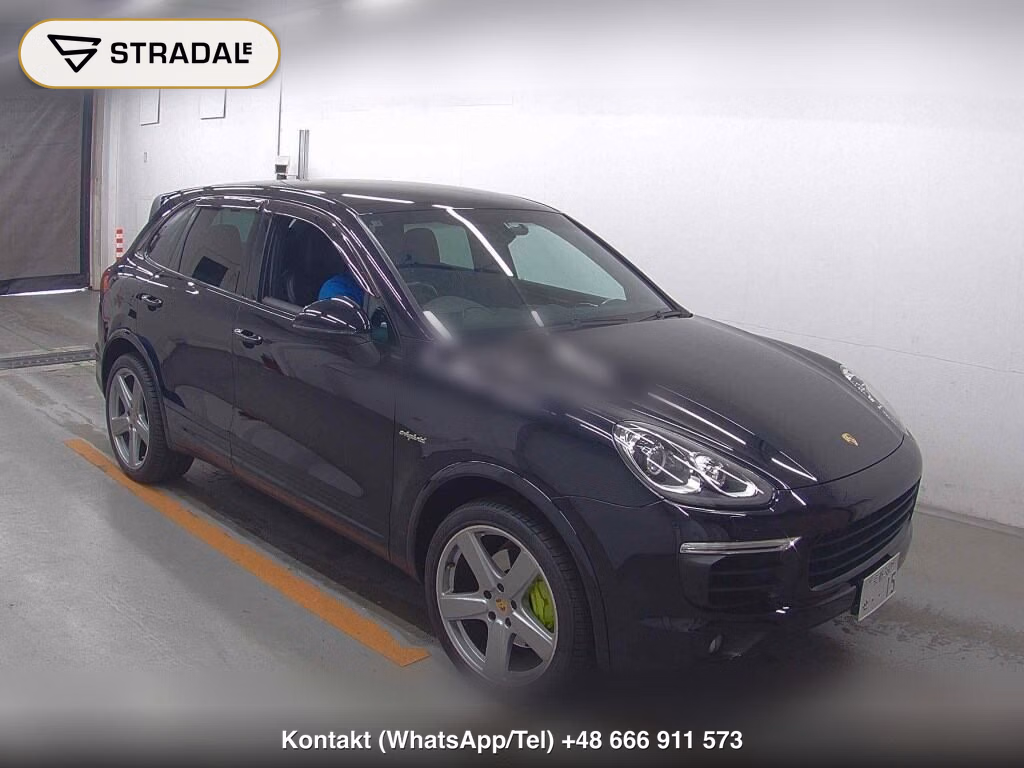 PORSCHE CAYENNE 4WD S E-HYBRID PLATINUM EDITION SPORT CHRONO 2017, aukcja z Japonii, zdjęcie 1