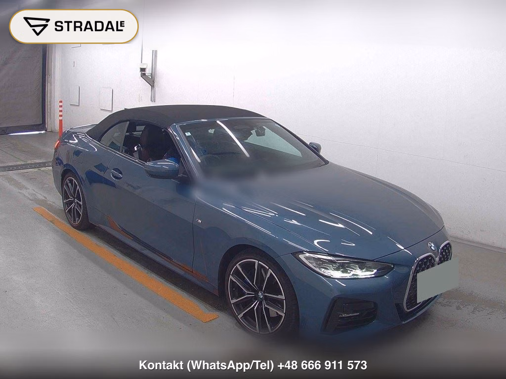 BMW 4 SERIES OP 420I CABRIOLET M-SPORT 2024, aukcja z Japonii, zdjęcie 1