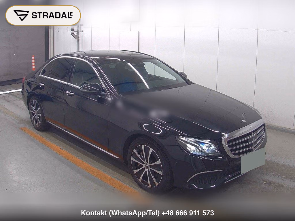 MERCEDES BENZ E-CLASS 4D 4WD E450 4MATIC EXCLUSIVE 2019, aukcja z Japonii, zdjęcie 1