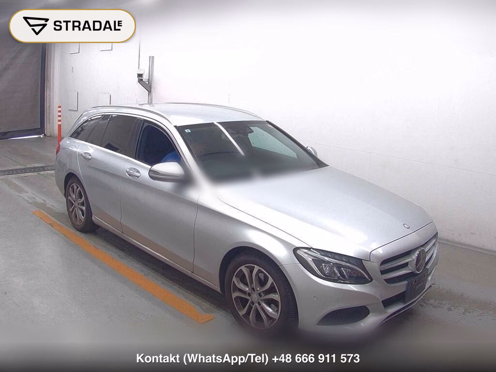 MERCEDES BENZ C-CLASS STATIONWAGON C200 STATIONWAGON AVANTGARDE 2015, aukcja z Japonii, zdjęcie 1
