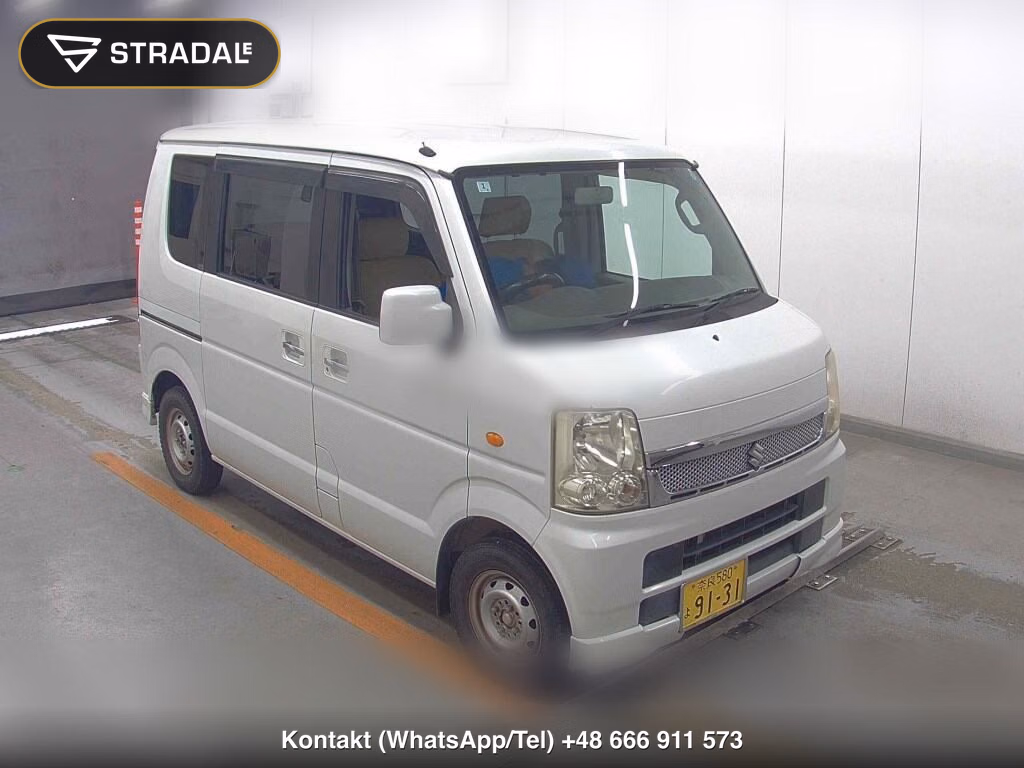 SUZUKI EVERY WAGON JP TURBO 2011, aukcja z Japonii, zdjęcie 1