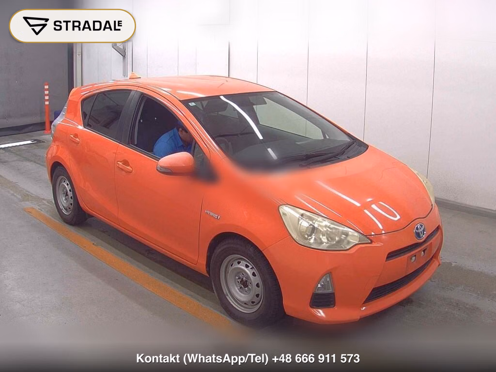 TOYOTA AQUA S 2012, aukcja z Japonii, zdjęcie 1