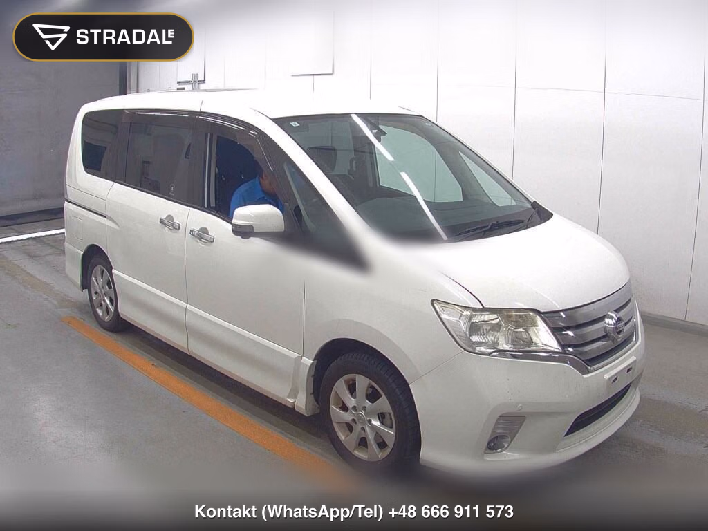 NISSAN SERENA 5D HIGHWAY STAR 2011, aukcja z Japonii, zdjęcie 1