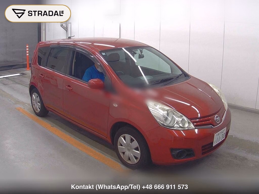 NISSAN NOTE 15X SV + PLASMA 2012, aukcja z Japonii, zdjęcie 1