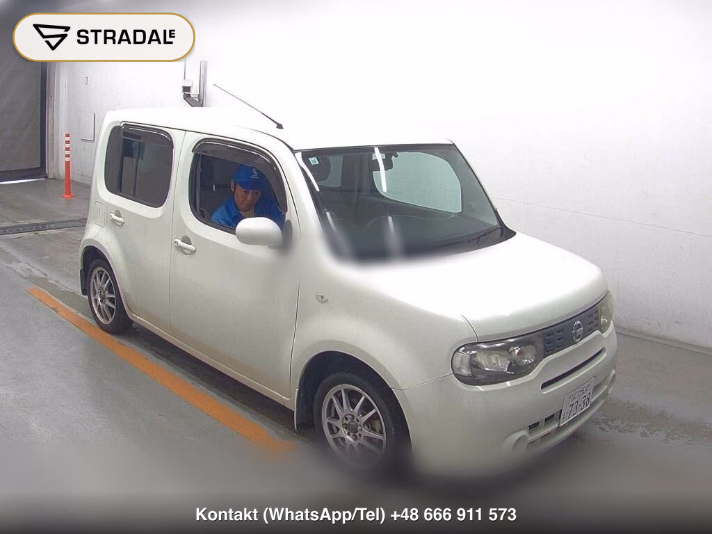 NISSAN CUBE 4WD 15X FOUR V SELECTION 2010, aukcja z Japonii, zdjęcie 1