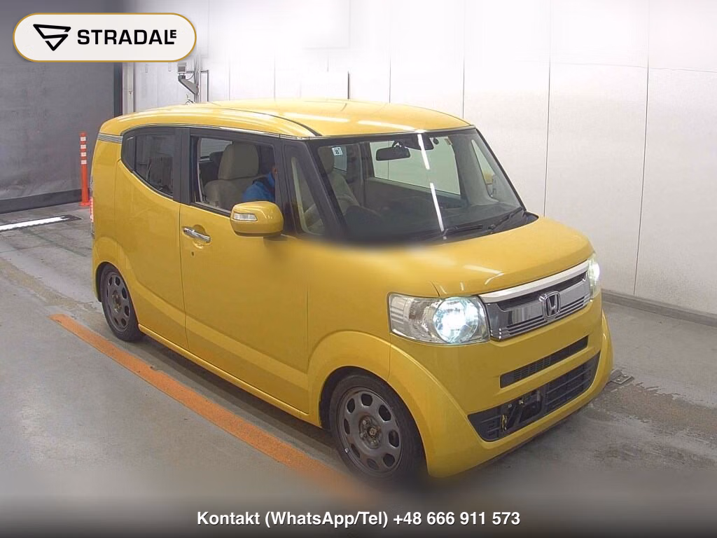 HONDA N-BOX SLASH X・TURBO PACKAGE 2015, aukcja z Japonii, zdjęcie 1