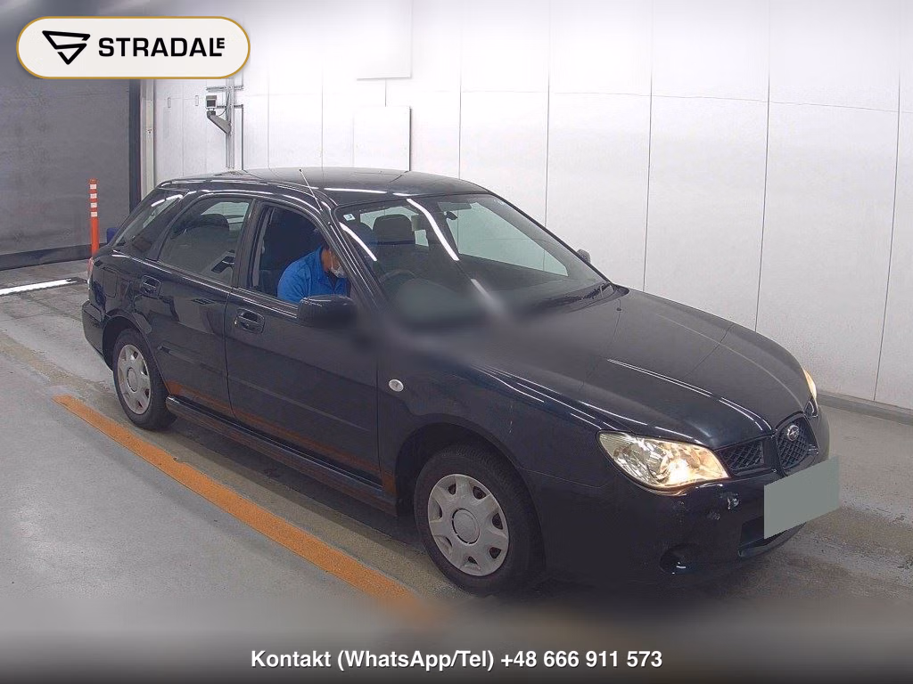 SUBARU IMPREZA SPORTS WAGON 1.5I 2007, aukcja z Japonii, zdjęcie 1
