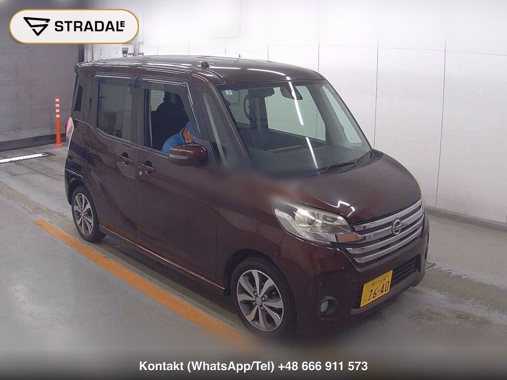 NISSAN DAYZ ROOX HIGHWAY STAR TURBO 2015, aukcja z Japonii, zdjęcie 1