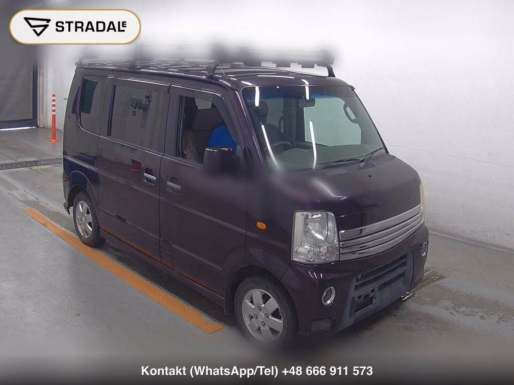 SUZUKI EVERY WAGON 4WD PZ TURBO 2008, aukcja z Japonii, zdjęcie 1