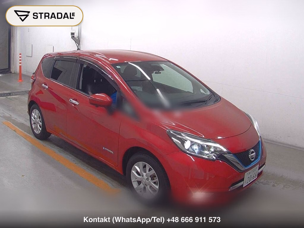 NISSAN NOTE E-POWER MEDALIST 2017, aukcja z Japonii, zdjęcie 1