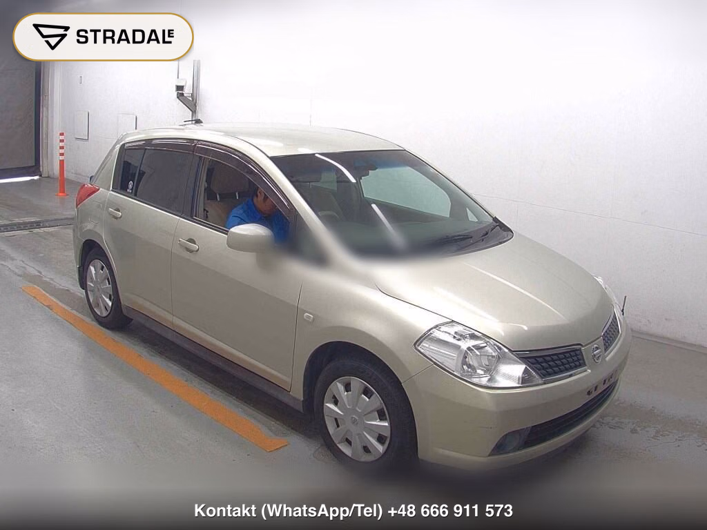 NISSAN TIIDA 15G 2005, aukcja z Japonii, zdjęcie 1
