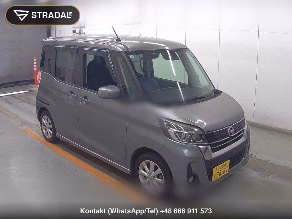 NISSAN DAYZ ROOX HIGHWAY STAR X TURBO 2017, aukcja z Japonii, zdjęcie 1