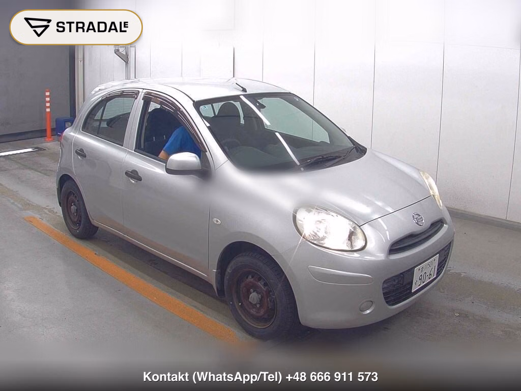 NISSAN MARCH 5D 12S V PACKAGE 2011, aukcja z Japonii, zdjęcie 1