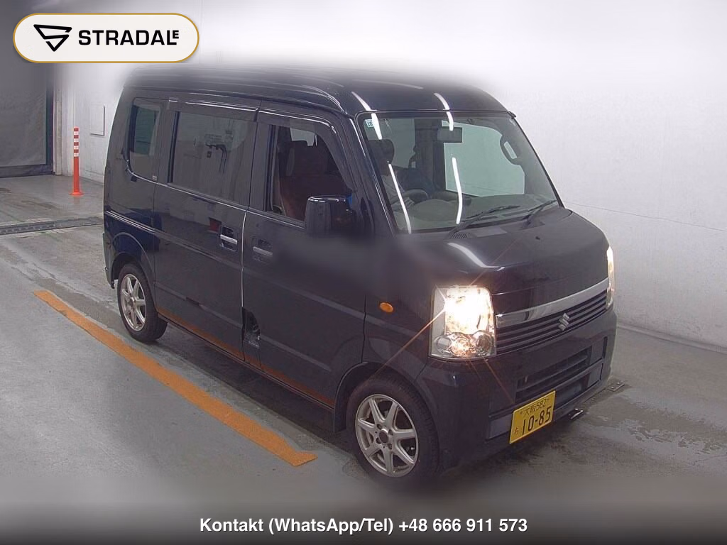 SUZUKI EVERY WAGON 4WD JP TURBO 2007, aukcja z Japonii, zdjęcie 1