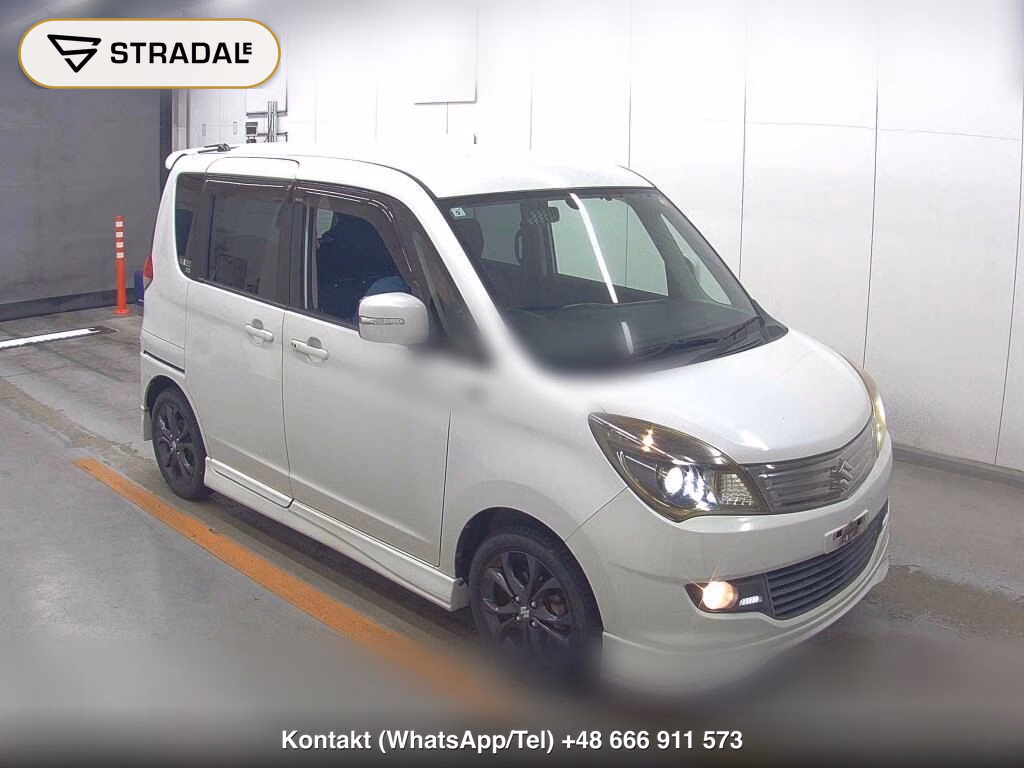 SUZUKI SOLIO BLACK &amp; WHITE Ⅱ 2013, aukcja z Japonii, zdjęcie 1