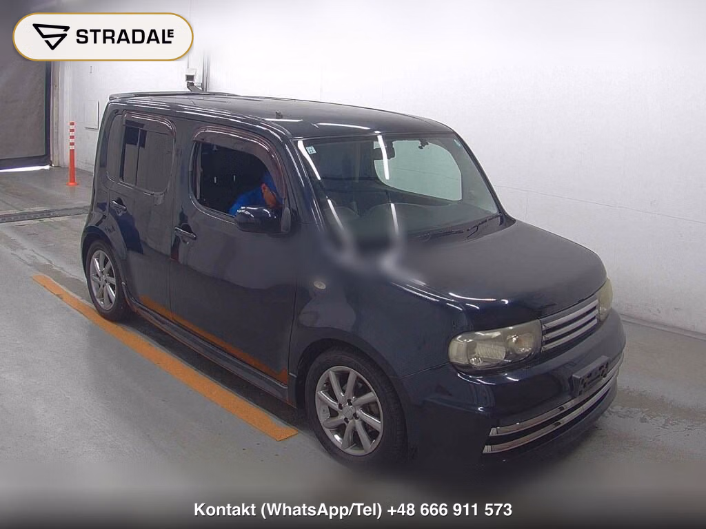 NISSAN CUBE RIDER BLACK LINE 2013, aukcja z Japonii, zdjęcie 1