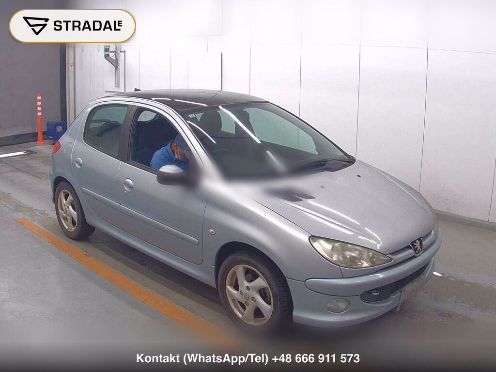 PEUGEOT 206 5D XT PREMIUM 2005, aukcja z Japonii, zdjęcie 1