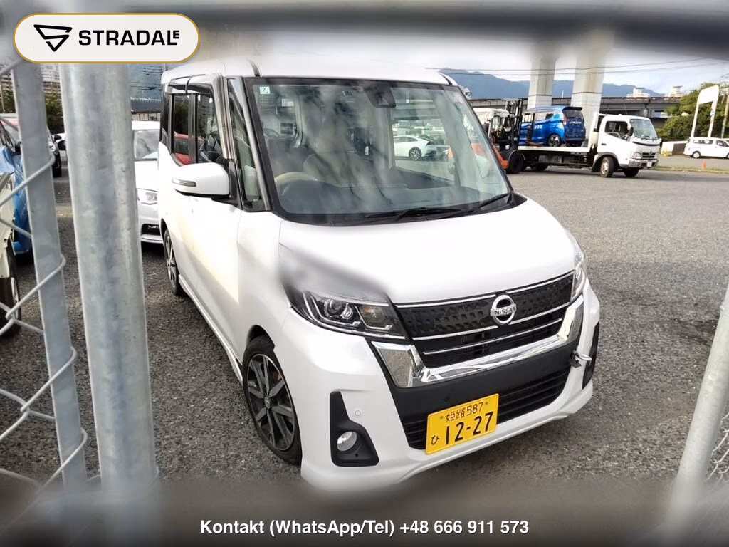 NISSAN DAYZ ROOX HIGHWAY STAR G TURBO 2018, aukcja z Japonii, zdjęcie 1