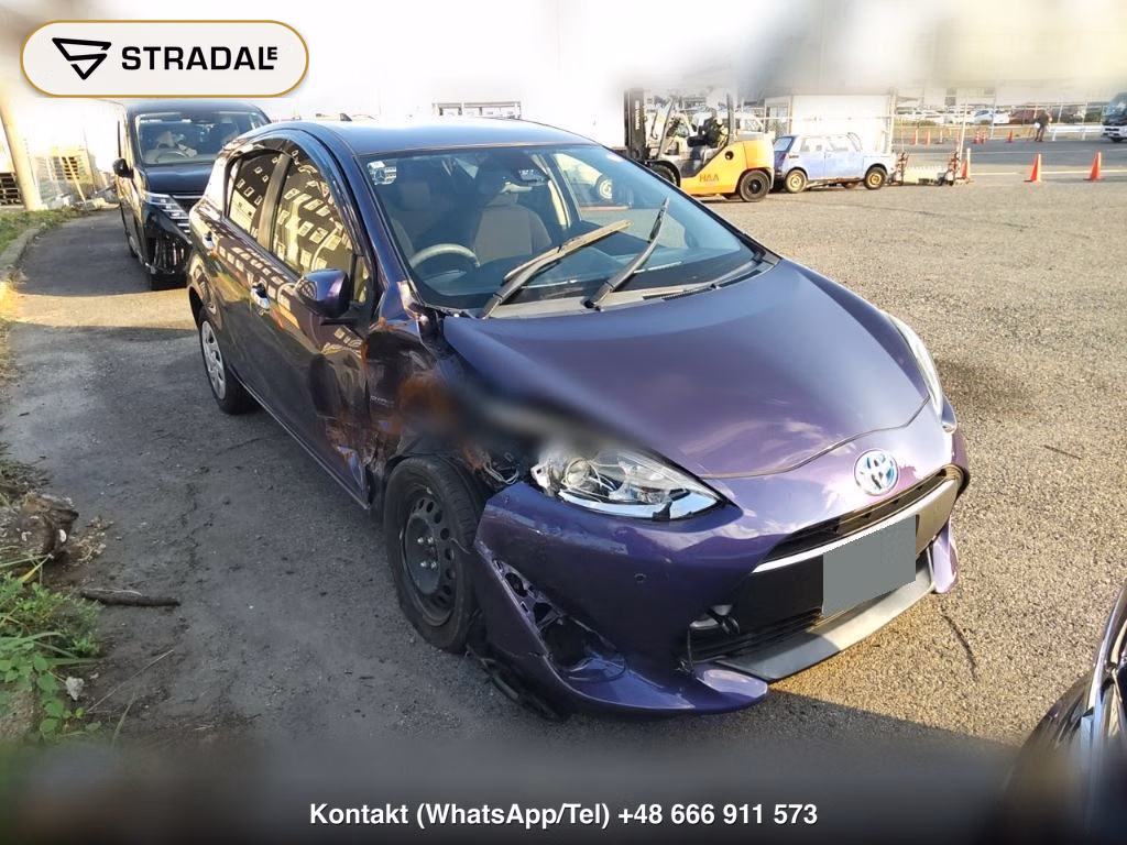 TOYOTA AQUA S STYLE BLACK 2018, aukcja z Japonii, zdjęcie 1